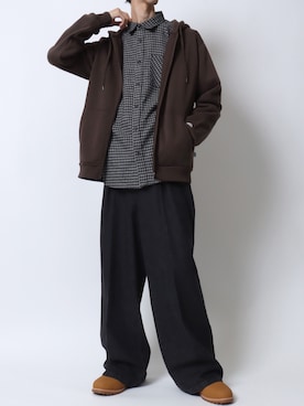 「アイテム（シャツ/ブラウス）」を使った、SITRYさん（メンズ・181cm）の秋コーディネート