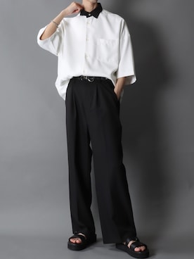 「アイテム（アクセサリー）」を使った、Kanoさん（メンズ・178cm）の夏コーディネート