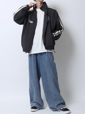 「SITRY（シトリー）のアイテム」を使った、SITRYさん（メンズ・181cm）の冬コーディネート