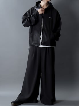 「アイテム（パーカー）」を使った、SITRYさん（メンズ・181cm）の春コーディネート
