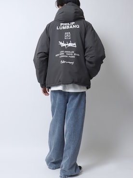 「SITRY（シトリー）のアイテム」を使った、SITRYさん（メンズ・181cm）の冬コーディネート