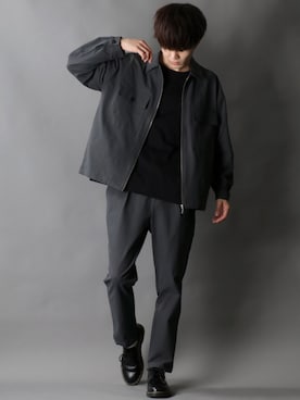 「SITRY（シトリー）のアイテム（セットアップ）」を使った、Kanoさん（メンズ・178cm）の夏コーディネート