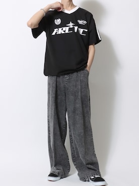 「アイテム（ファッション雑貨）」を使った、Kanoさん（メンズ・178cm・20代）の夏コーディネート