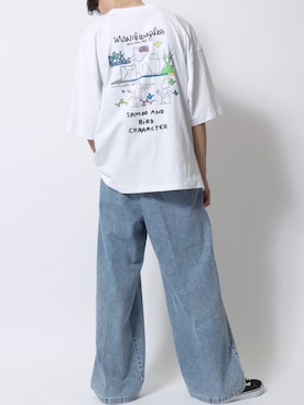 「VANS(バンズ)のアイテム」を使った、SITRYさん(メンズ・181cm)の春コーディネート