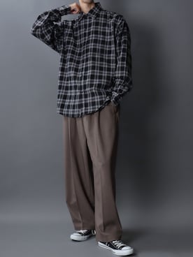 SITRYさん（メンズ・181cm）の秋コーディネート