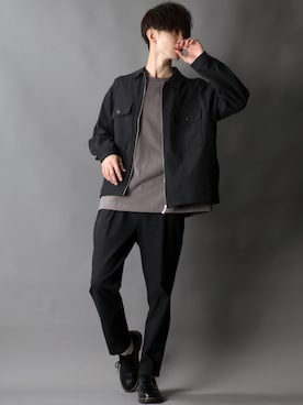 「SITRY（シトリー）のアイテム（セットアップ）」を使った、Kanoさん（メンズ・178cm）の夏コーディネート