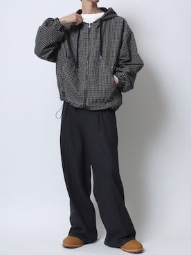 「トラックジャケット」｜SITRYさん（メンズ・181cm）の秋コーディネート
