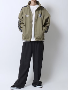 「SITRY（シトリー）のアイテム」を使った、SITRYさん（メンズ・181cm）の冬コーディネート