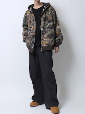 「SITRY（シトリー）のアイテム」を使った、SITRYさん（メンズ・181cm）の冬コーディネート