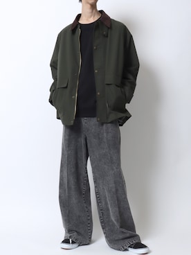 「アイテム（ブルゾン）」を使った、SITRYさん（メンズ・181cm・20代）の秋コーディネート