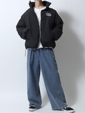 「SITRY（シトリー）のアイテム」を使った、SITRYさん（メンズ・181cm）の冬コーディネート