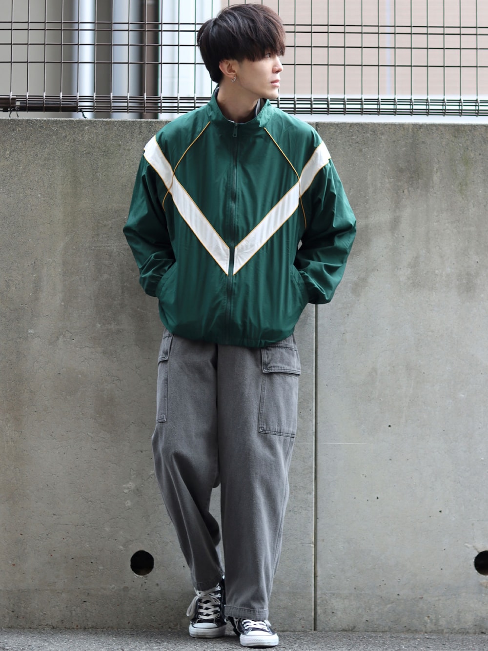 SITRY(SITRY)｜SITRYのナイロンジャケットを使った冬コーディネート - WEAR