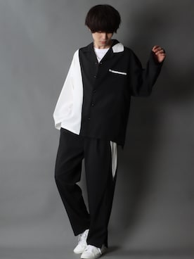 「SITRY（シトリー）のアイテム（セットアップ）」を使った、Kanoさん（メンズ・178cm）の夏コーディネート