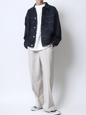 「SITRY（シトリー）のアイテム」を使った、SITRYさん（メンズ・181cm）の秋コーディネート