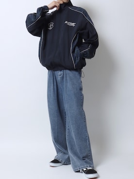 「SITRY（シトリー）のアイテム」を使った、SITRYさん（メンズ・181cm）の冬コーディネート