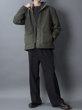 「SITRY（シトリー）のアイテム」を使った、SITRYさん（メンズ・181cm）の冬コーディネート