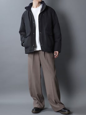 「SITRY（シトリー）のアイテム」を使った、SITRYさん（メンズ・181cm）の冬コーディネート