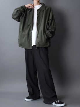 「SITRY（シトリー）のアイテム」を使った、SITRYさん（メンズ・181cm）の秋コーディネート