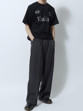 「Levi's（リーバイス）のアイテム」を使った、SITRYさん（メンズ・181cm）の夏コーディネート