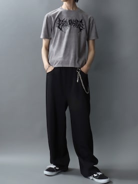 「SITRY（シトリー）のアイテム」を使った、SITRYさん（メンズ・181cm）の夏コーディネート