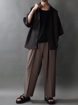 SITRYさん(メンズ・181cm)の春コーディネート