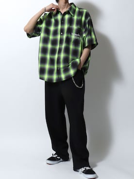 「VANS(バンズ)のアイテム」を使った、SITRYさん(メンズ・181cm)の夏コーディネート
