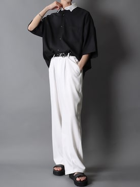 「アイテム（アクセサリー）」を使った、Kanoさん（メンズ・181cm）の夏コーディネート