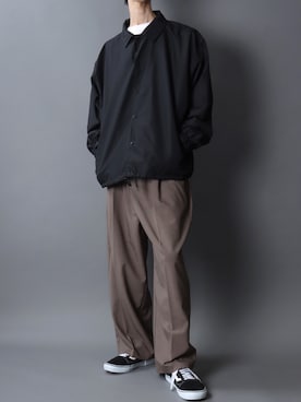 「SITRY（シトリー）のアイテム」を使った、SITRYさん（メンズ・181cm）の秋コーディネート