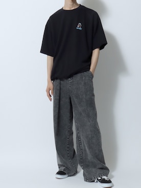 「SITRY（シトリー）のアイテム」を使った、SITRYさん（メンズ・181cm）の夏コーディネート