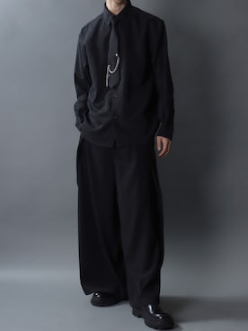 「SITRY（シトリー）のアイテム（パンツ）」を使った、SITRYさん（メンズ・181cm）の春コーディネート