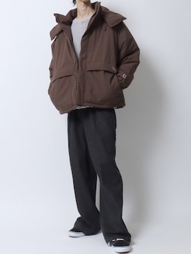 「SITRY（シトリー）のアイテム」を使った、SITRYさん（メンズ・181cm）の冬コーディネート