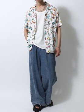SITRYさん（メンズ・181cm）の夏コーディネート