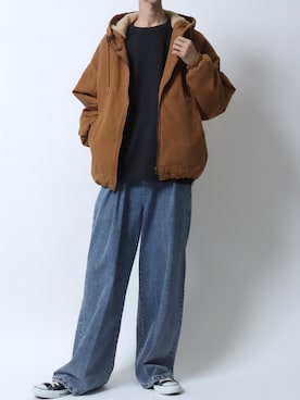 「アイテム（ファッション雑貨）」を使った、SITRYさん（メンズ・181cm・20代）の秋コーディネート