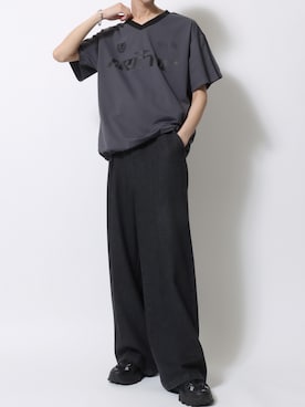 「アイテム（パンツ）」を使った、Kanoさん（メンズ・181cm・20代）の秋コーディネート