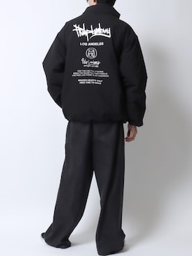 「アイテム（Tシャツ/カットソー）」を使った、SITRYさん（メンズ・181cm）の冬コーディネート