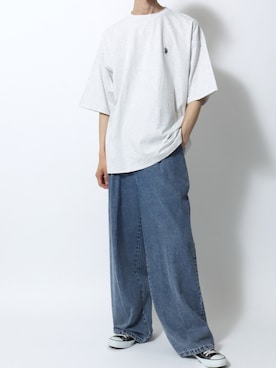 「U.S. POLO ASSN.（ユーエスポロアッスン）のアイテム」を使った、SITRYさん（メンズ・181cm）の夏コーディネート