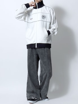 「VANS（バンズ）のアイテム」を使った、SITRYさん（メンズ・181cm）の春コーディネート