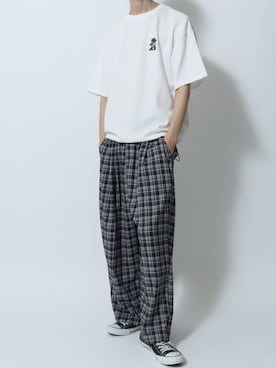 「SITRY（シトリー）のアイテム」を使った、SITRYさん（メンズ・181cm）の夏コーディネート