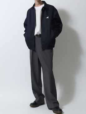 「アイテム（ドレスシューズ）」を使った、SITRYさん（メンズ・181cm）の秋コーディネート