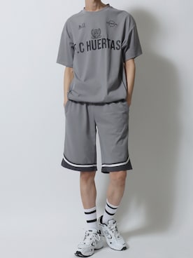 「Mark Gonzales（マーク・ゴンザレス）のアイテム」を使った、Kanoさん（メンズ・181cm）の夏コーディネート