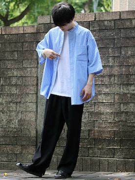 SITRYさん（メンズ・178cm）の夏コーディネート