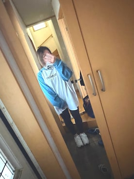 「しまむら（シマムラ）のアイテム（トップス）」を使った、non0514さん（レディース・152cm）の春コーディネート