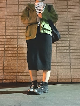 「フォロー、イイネ、お気に入り登録お願いします♡」｜「アイテム（モッズコート）」を使った、KOU(相互フォロー)さん（レディース・150cm）の秋コーディネート