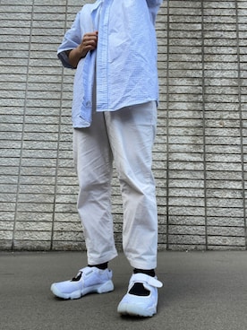 「メンズライクコーデ」｜「アイテム（サンダル）」を使った、KOU(相互フォロー)さん（レディース・150cm）の秋コーディネート
