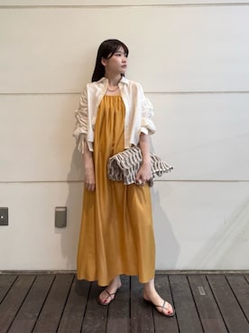「N.（N. Natural Beauty Basic）（エヌエヌナチュラルビューティーベーシック）のアイテム（ワンピース/ドレス）」を使った、N. STAFFさん（レディース・158cm）の春コーディネート