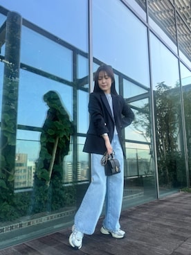 「N.（N. Natural Beauty Basic）（エヌエヌナチュラルビューティーベーシック）のアイテム（テーラードジャケット）」を使った、N. STAFFさん（レディース・159cm）の冬コーディネート