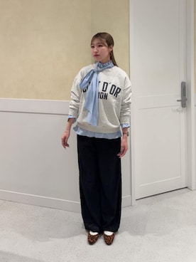 N. STAFFさん(レディース・158cm)の冬コーディネート