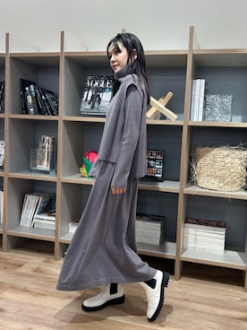 N. STAFFさん(レディース・160cm)の秋コーディネート