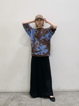 「N.（N. Natural Beauty Basic）（エヌエヌナチュラルビューティーベーシック）のアイテム（帽子）」を使った、N. STAFFさん（レディース・156cm）の秋コーディネート