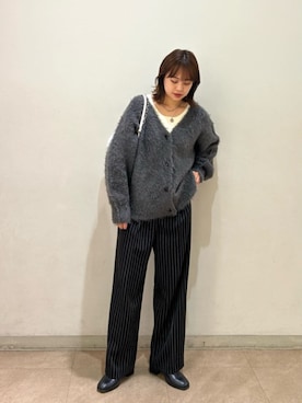 N. STAFFさん（レディース・160cm）の秋コーディネート